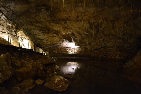 water lake in Margaret river lake cave
